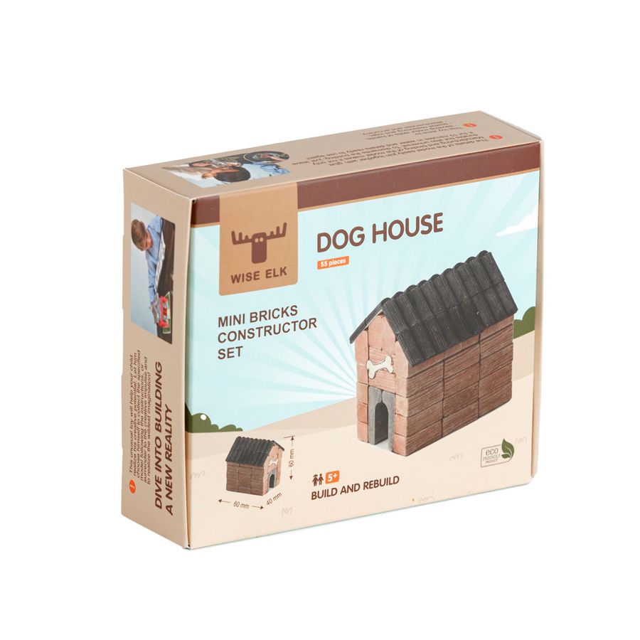 Керамічний конструктор міні Будиночок для собак