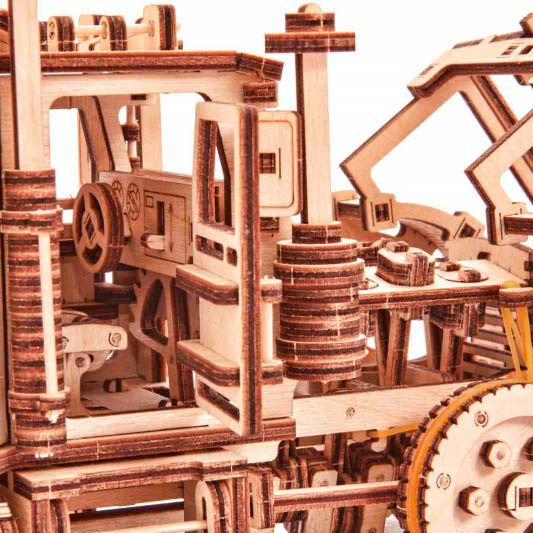 Механічний 3D пазл Біг Ріг Тягач Wood Trick
