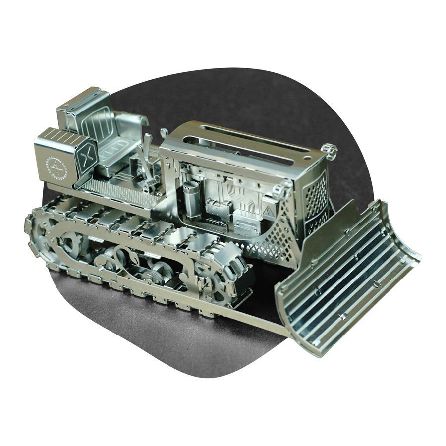 Металевий механічний 3D-пазл B-Dozer NM (182 деталі)