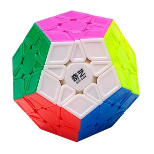 Мегамінкс 3x3 QiYi MoFangGe QiHeng S Megaminx Кольоровий