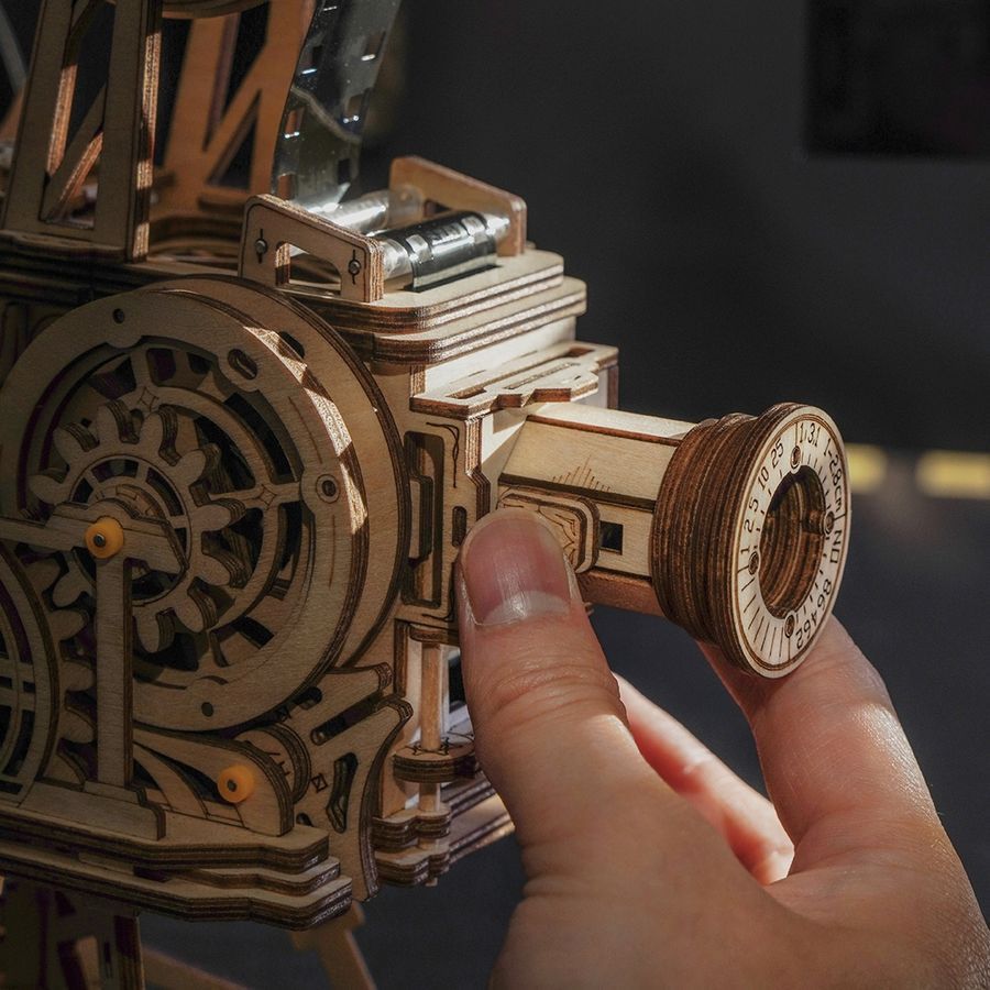 Механічний 3D пазл Вітаскоп (кінопроектор) Robotime