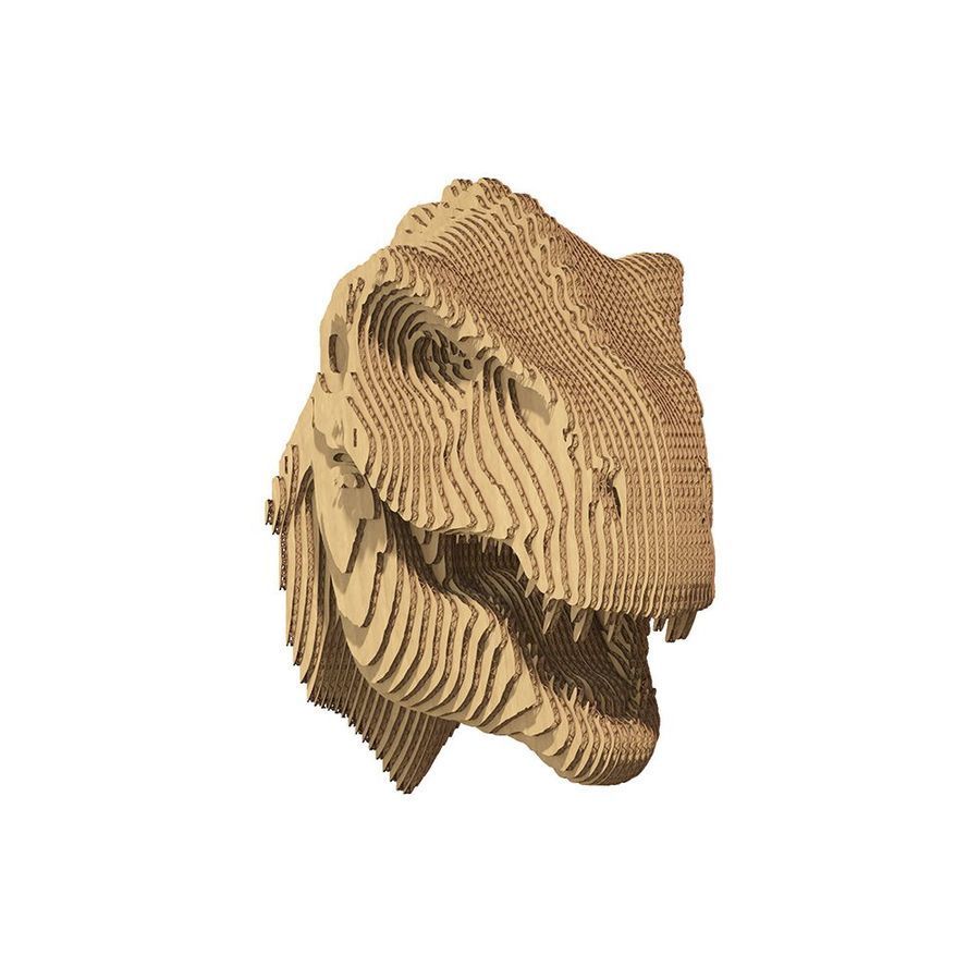 Картонний настінний 3D пазл T-REX