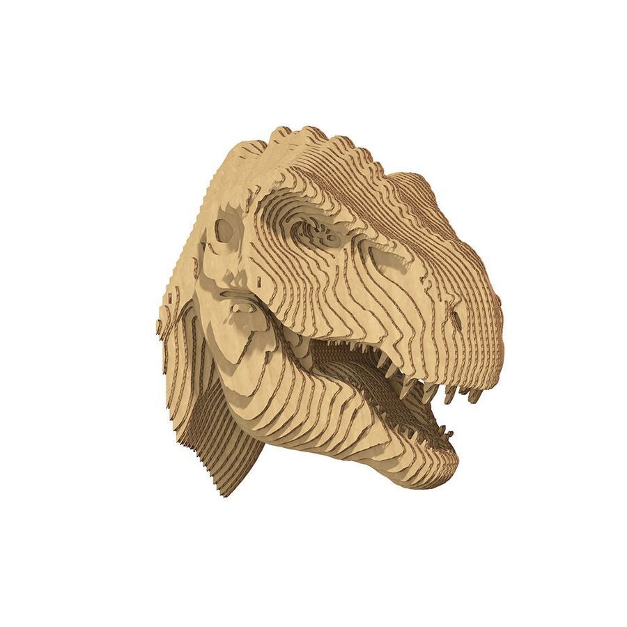 Картонний настінний 3D пазл T-REX