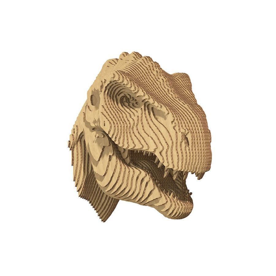 Картонний настінний 3D пазл T-REX