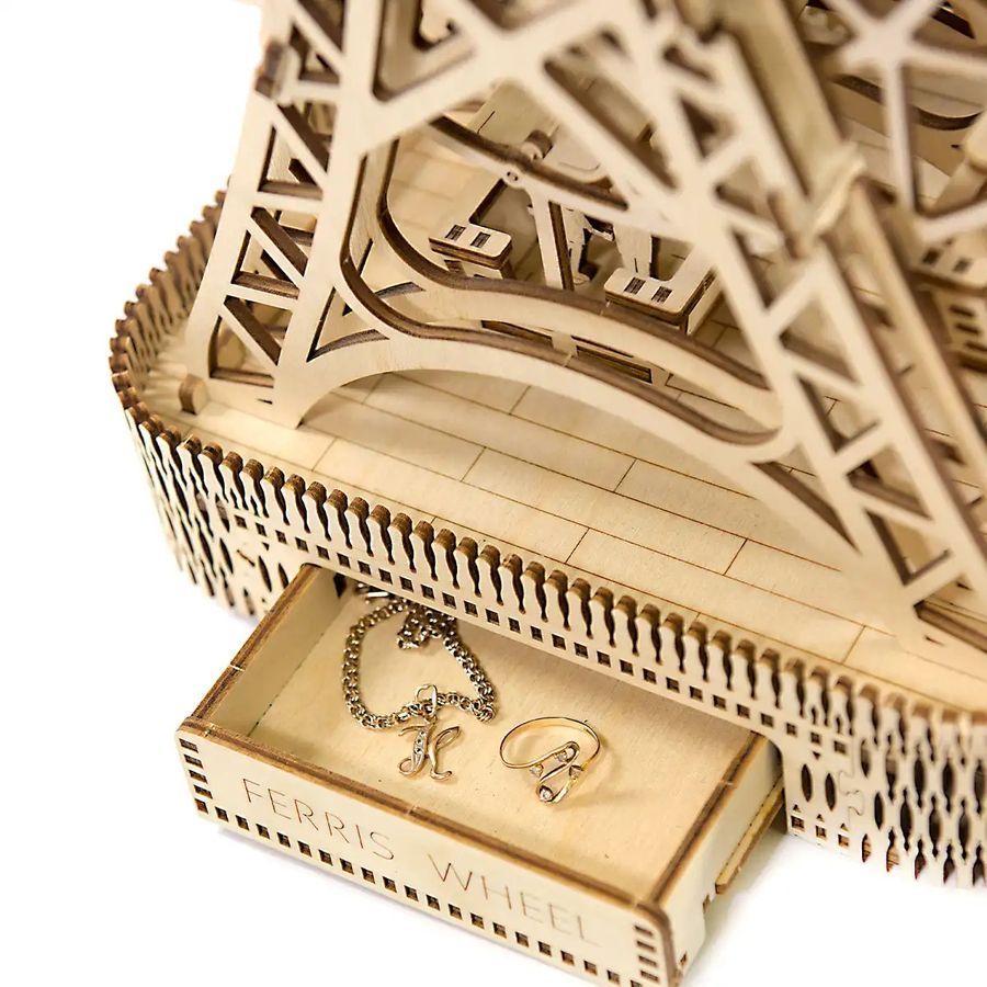 Механічний 3D пазл Колесо Огляду WOODEN.CITY