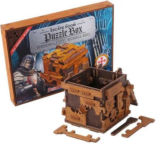 Механічний 3D пазл Puzzle box WOODEN.CITY ➦ купити за ціною 1 300