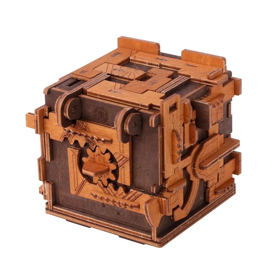 Механічний 3D пазл Puzzle box WOODEN.CITY