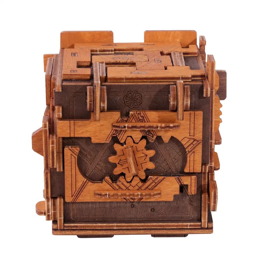 Механічний 3D пазл Puzzle box WOODEN.CITY