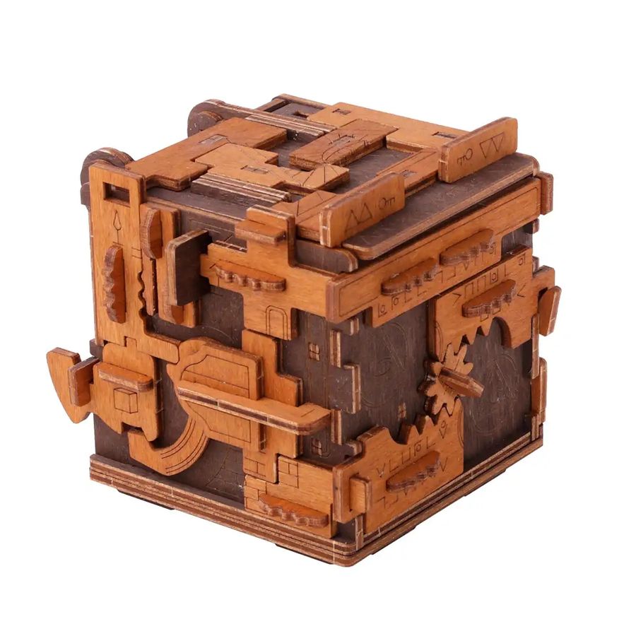 Механічний 3D пазл Puzzle box WOODEN.CITY