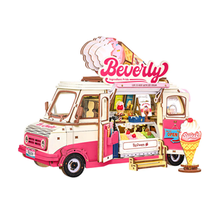 Конструктор Beverly's Ice Cream Truck Robotime | Фургон з Морозивом