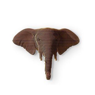 Картонний настінний 3D пазл ELEPHANT