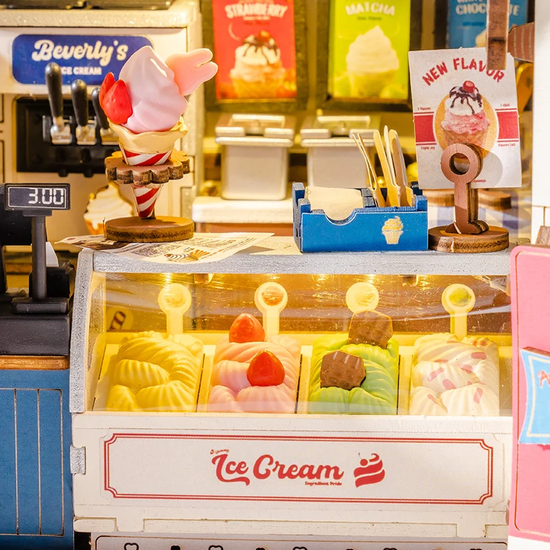 Конструктор Beverly's Ice Cream Truck Robotime | Фургон з Морозивом