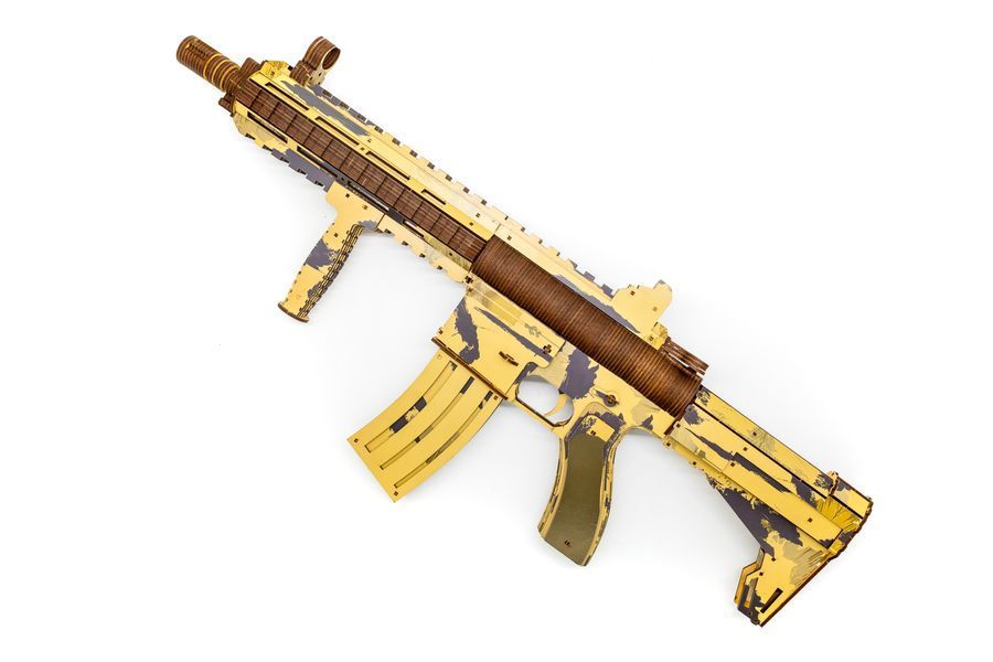 Дерев'яний 3D конструктор HK-416