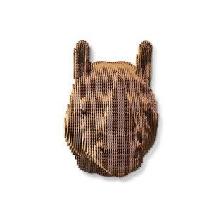 Картонний настінний 3D пазл RHINO
