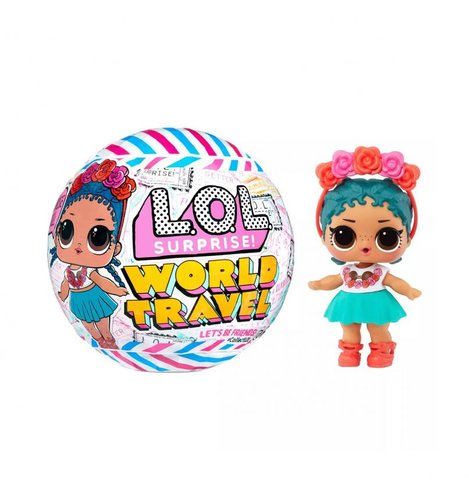 Игровой набор с куклой L.O.L. Surprise! серии Travel" – Путешественницы"