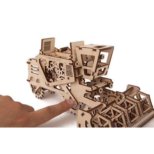 Механічний 3D пазл Комбайн UGEARS