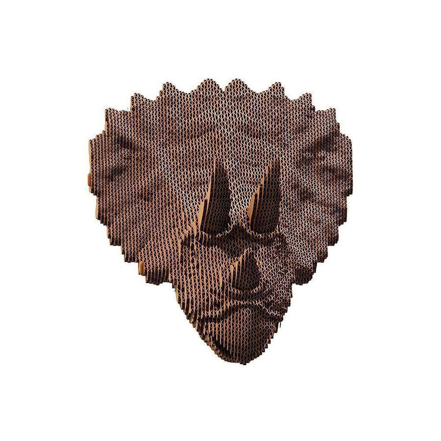 Картонний настінний 3D пазл TRICERATOPS