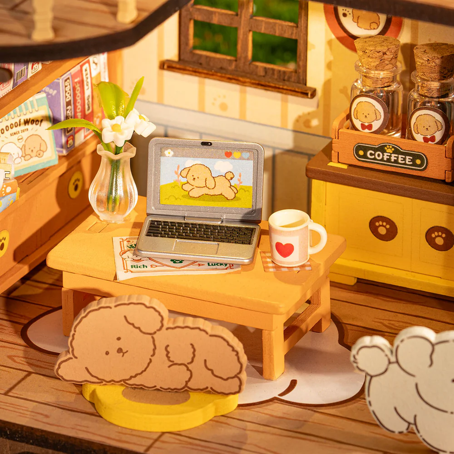 Конструктор-румбокс Puppy's Cozy Villa Robotime