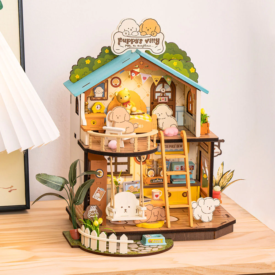 Конструктор-румбокс Puppy's Cozy Villa Robotime