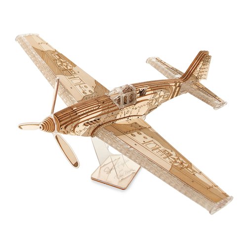 Механічний 3D пазл Літак Спідфайтер (SPEEDFIGHTER) Veter Models