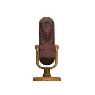 Картонний 3D пазл Microphone