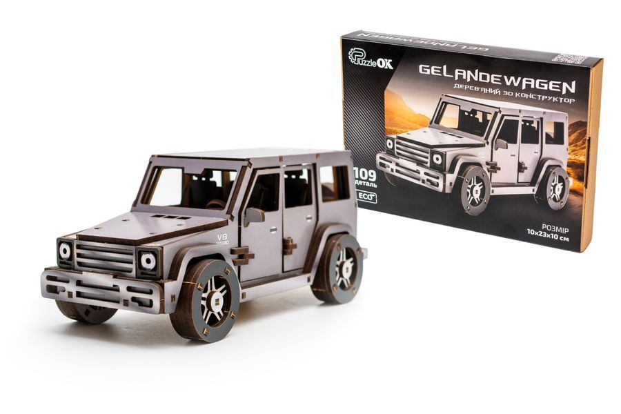 Дерев'яний конструктор Gelandewagen
