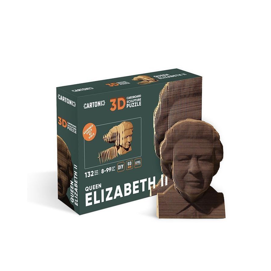 Картонний 3D пазл QUEEN