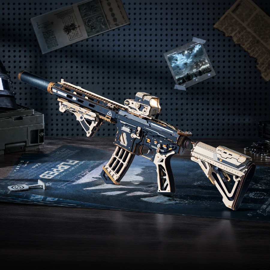 Механічний 3D пазл карабін M416 Robotime