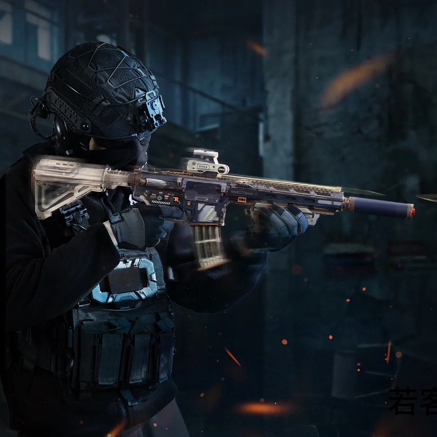 Механічний 3D пазл карабін M416 Robotime