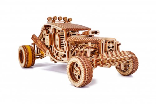 Механический 3D пазл Безумный Багги Wood Trick