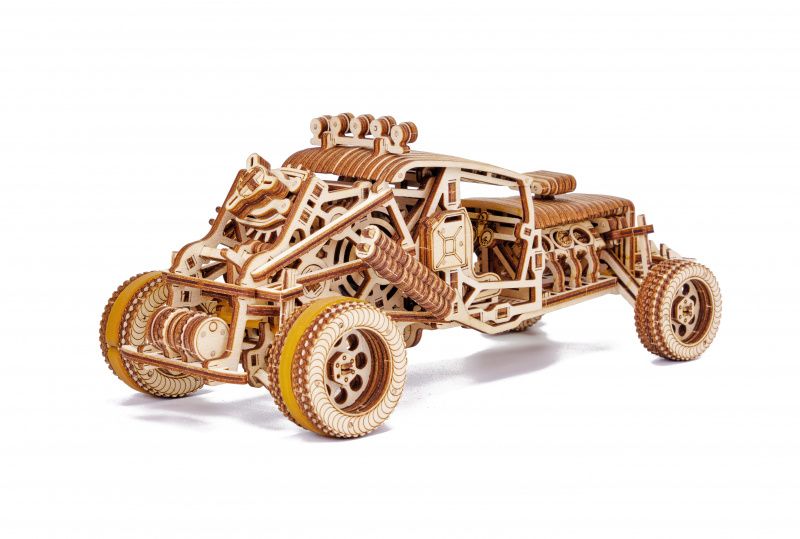 Механічний 3D пазл Шалений Баггі Wood Trick