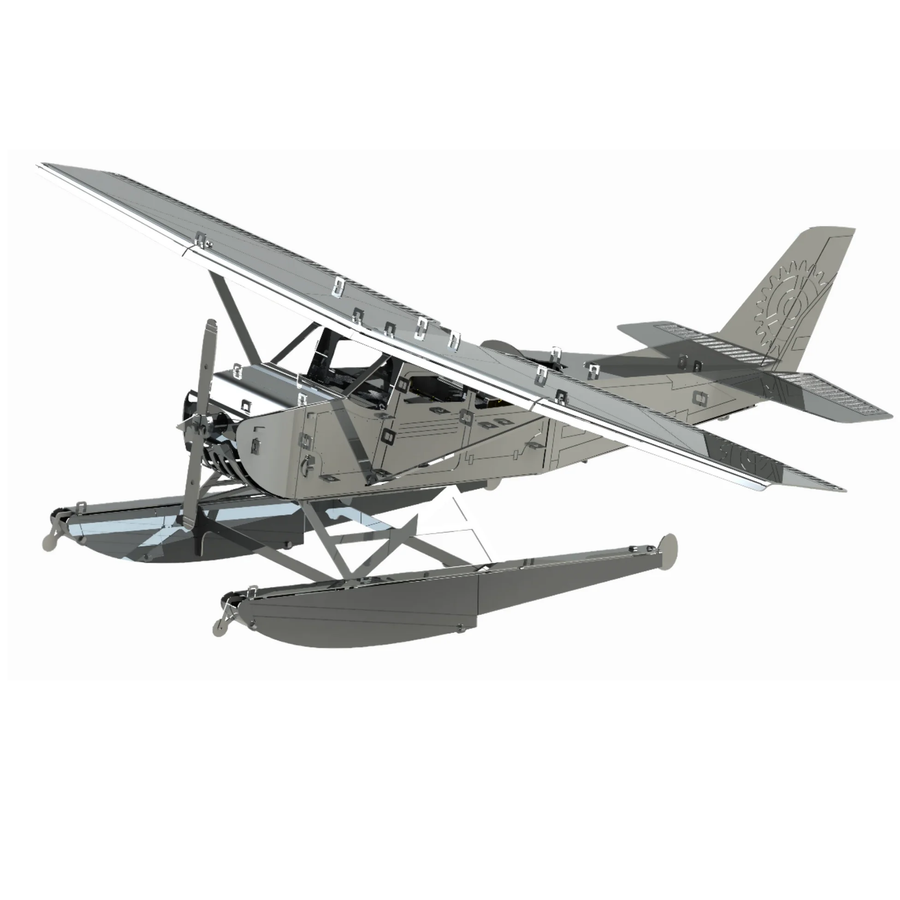 Механічний 3D-пазл Metal Time Гідроплан Breeze Drifter Cessna