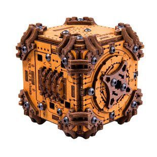 Механічний 3D пазл Escape Puzzle Box Tesseract's Secret WOODEN.CITY - уцінка