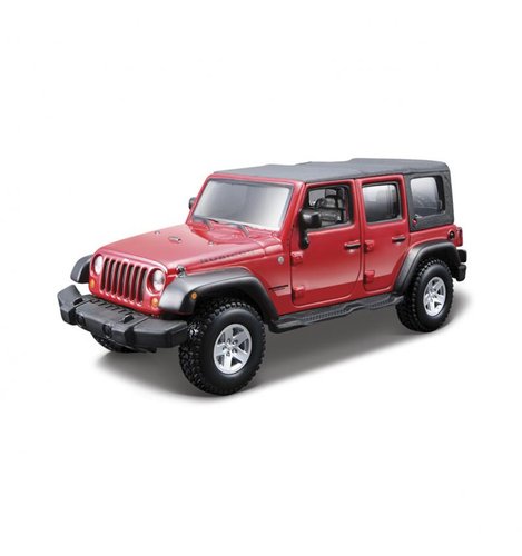 Авто-Конструктор - Jeep Wrangler Unlimited Rubicon (1:32), Красный