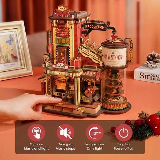 Механічний 3D пазл музична скринька Dream Gift Factory Robotime