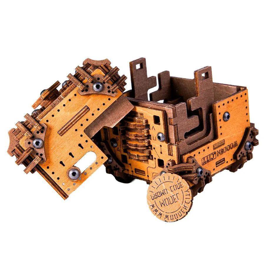 Механічний 3D пазл Escape Puzzle Box Tesseract's Secret WOODEN.CITY - уцінка