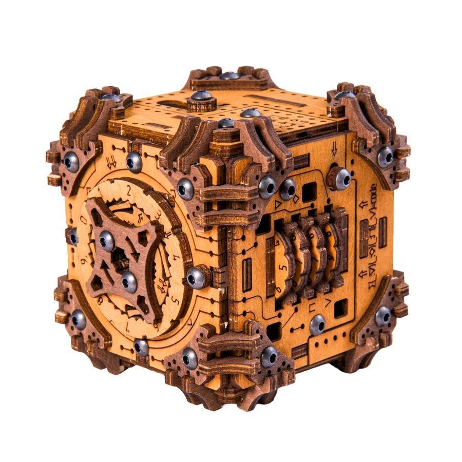 Механічний 3D пазл Escape Puzzle Box Tesseract's Secret WOODEN.CITY - уцінка