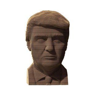 Картонний 3D пазл DONALD T
