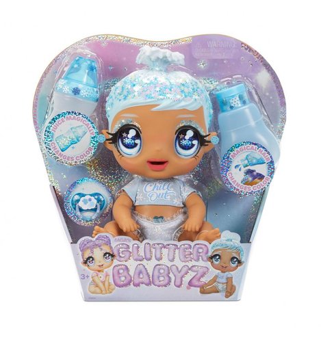 Ігровий набір з лялькою Glitter Babyz - Сніжинка