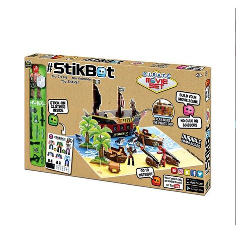 Ігровий Набір Для Творчості Stikbot S2 - Острів Скарбів
