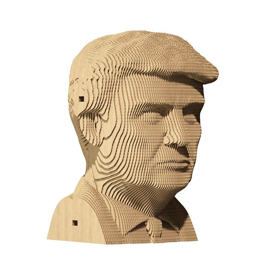 Картонний 3D пазл DONALD T