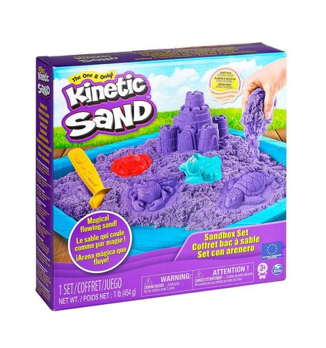 Набор Песка Для Творчества - Kinetic Sand Замок Из Песка (Фиолетовый), Фиолетовый