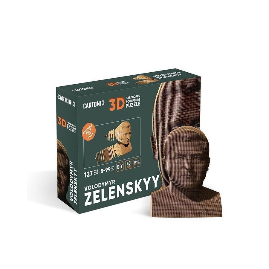 Картонний 3D пазл ZEL