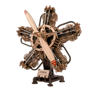 Механічний 3D пазл Авіаційний двигун R-5&nbsp;UGEARS