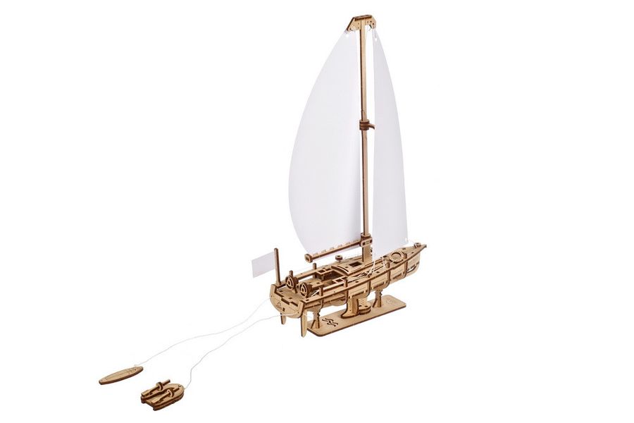Механічна модель Яхта Океанська Красуня UGEARS