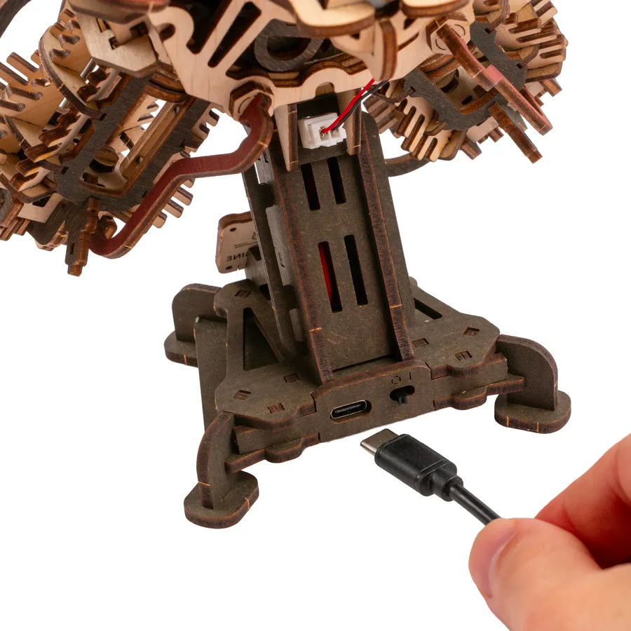 Механічний 3D пазл Авіаційний двигун R-5&nbsp;UGEARS