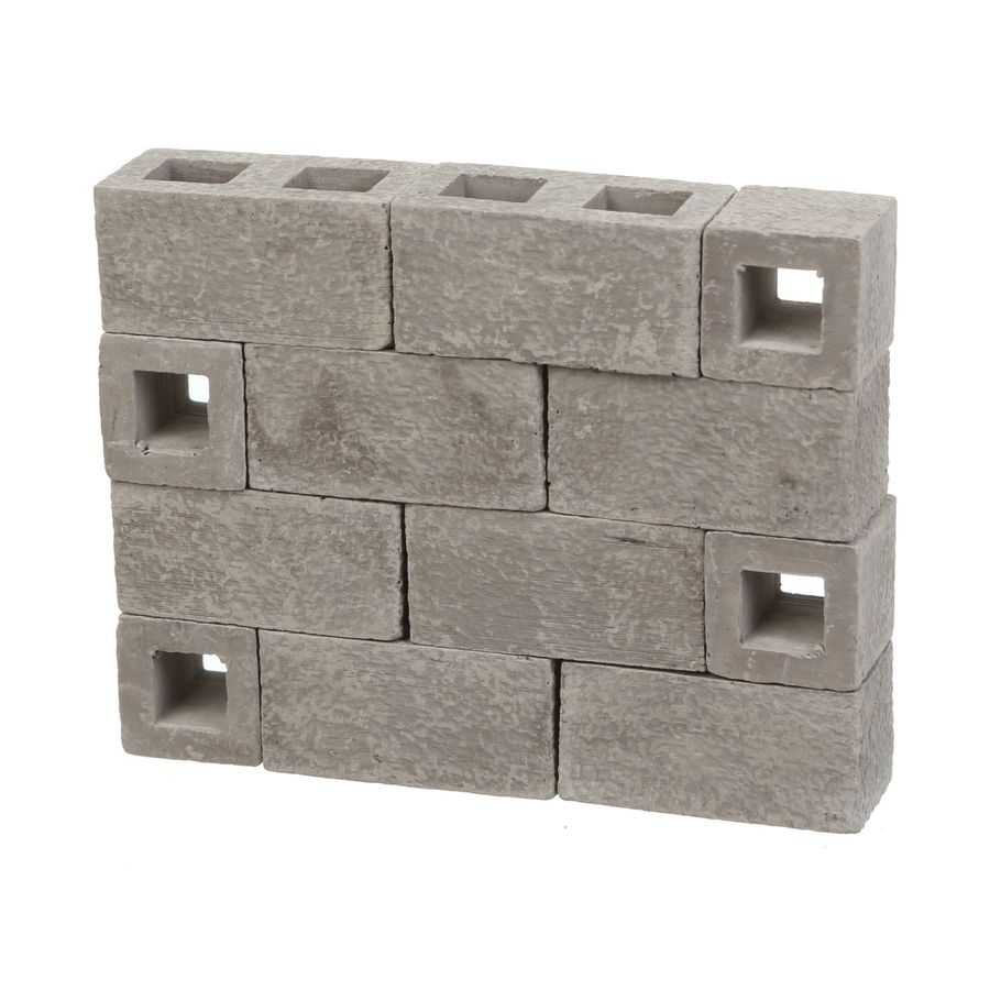 Набір цеглинок Блок-цеглинка 16х16х16, сірий колір