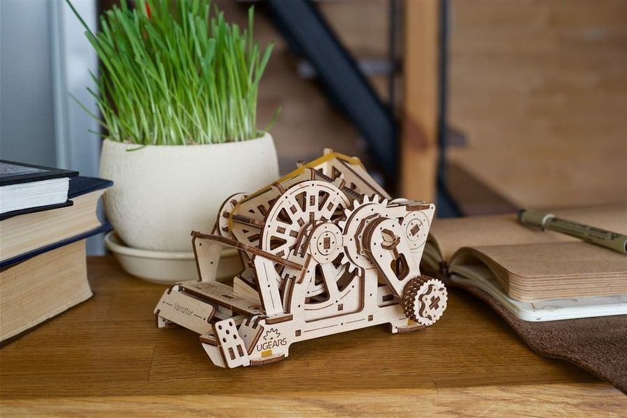 Механічний 3D пазл STEM-модель Варіатор UGEARS