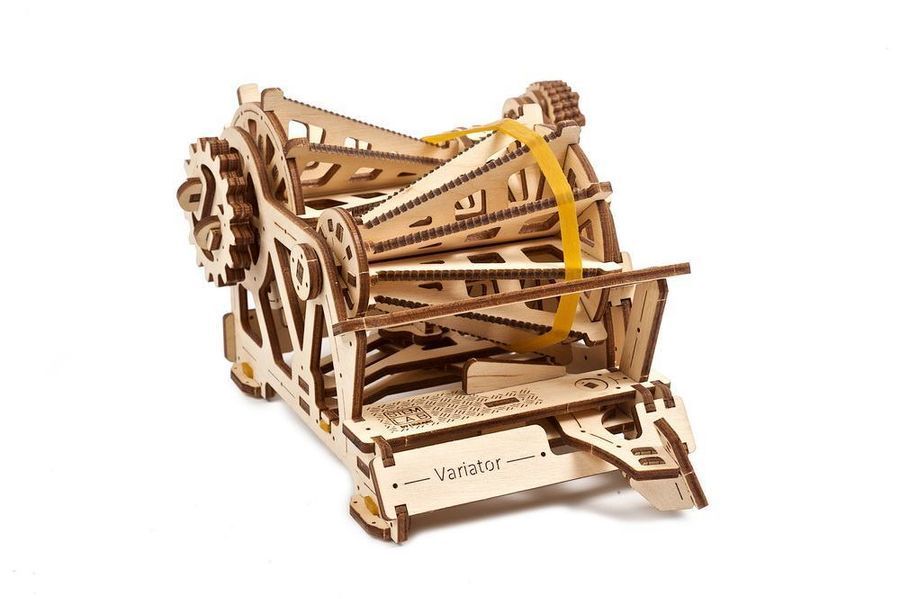 Механічний 3D пазл STEM-модель Варіатор UGEARS