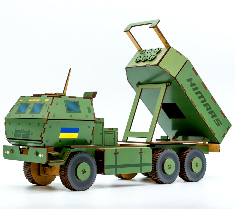 Дерев'яний 3D конструктор HIMARS